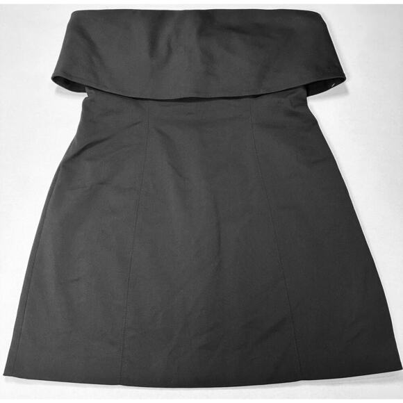 Revolve Misha Size XL 14 16 NWT Jemma Black Strapless Cocktail Dress LBD Classic - Picture 4 of 8